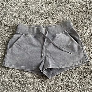 Lululemon Inner Glow Acid Wash Shorts